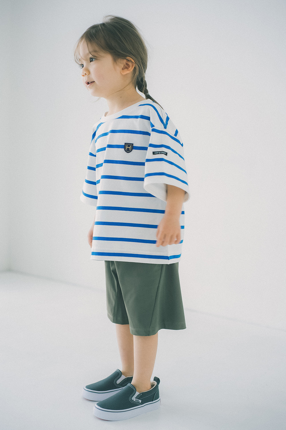 オーバーサイズボーダーTシャツ