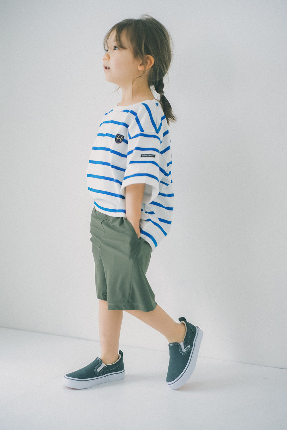 オーバーサイズボーダーTシャツ