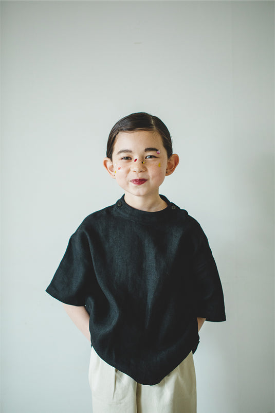リネン プルオーバー