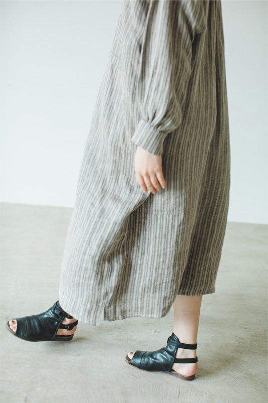 Linen Stripe Dress (womens)