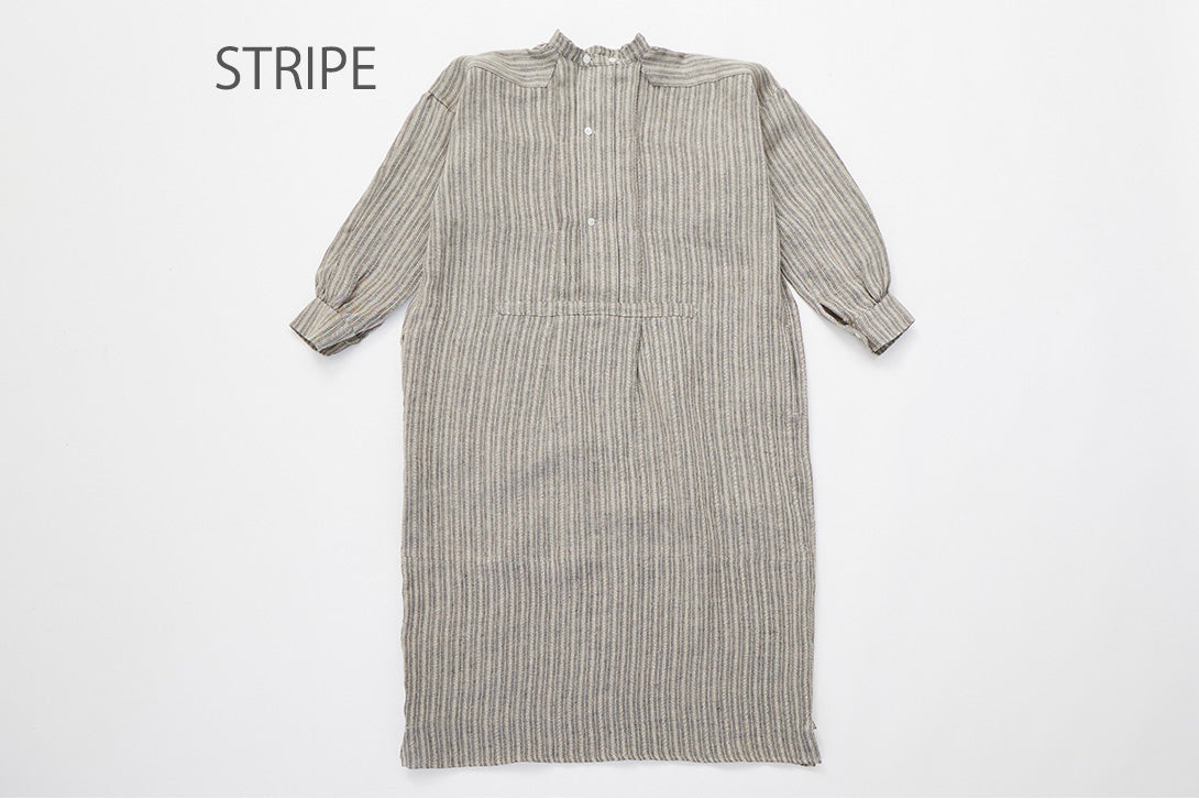 Linen Stripe Dress (womens)