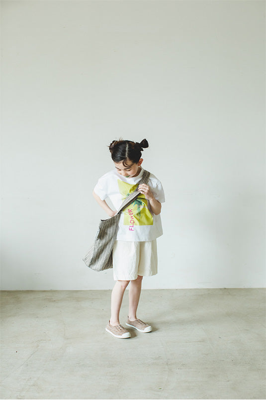 Linen Stripe Shopper