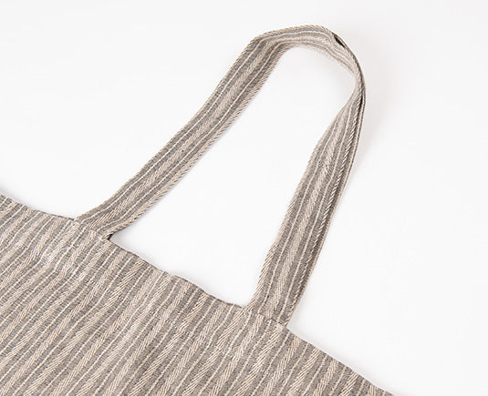 Linen Stripe Shopper