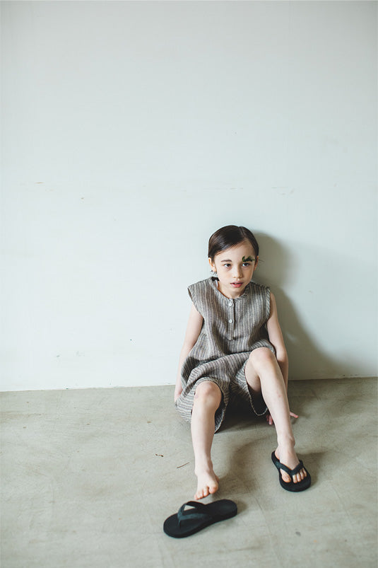Linen Stripe Shorts