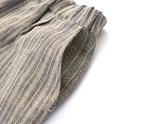 Linen Stripe Shorts