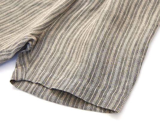 Linen Stripe Shorts