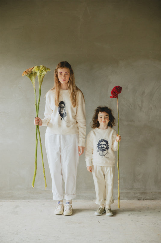 スウェット beard & flower