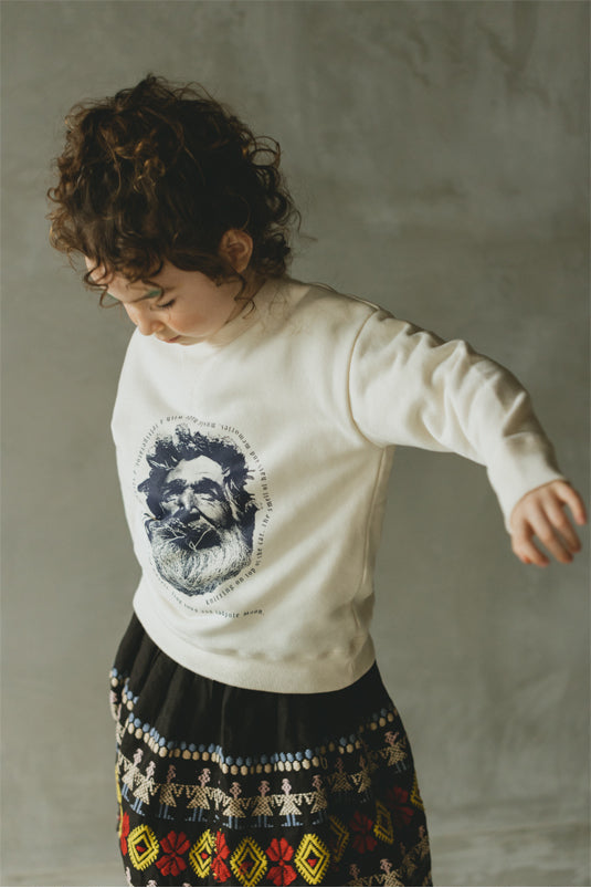 スウェット beard & flower