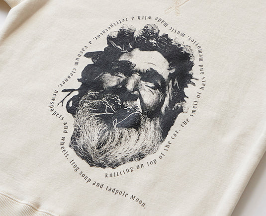 スウェット beard & flower