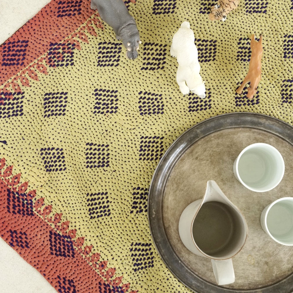 Linen Stripe Shopper
