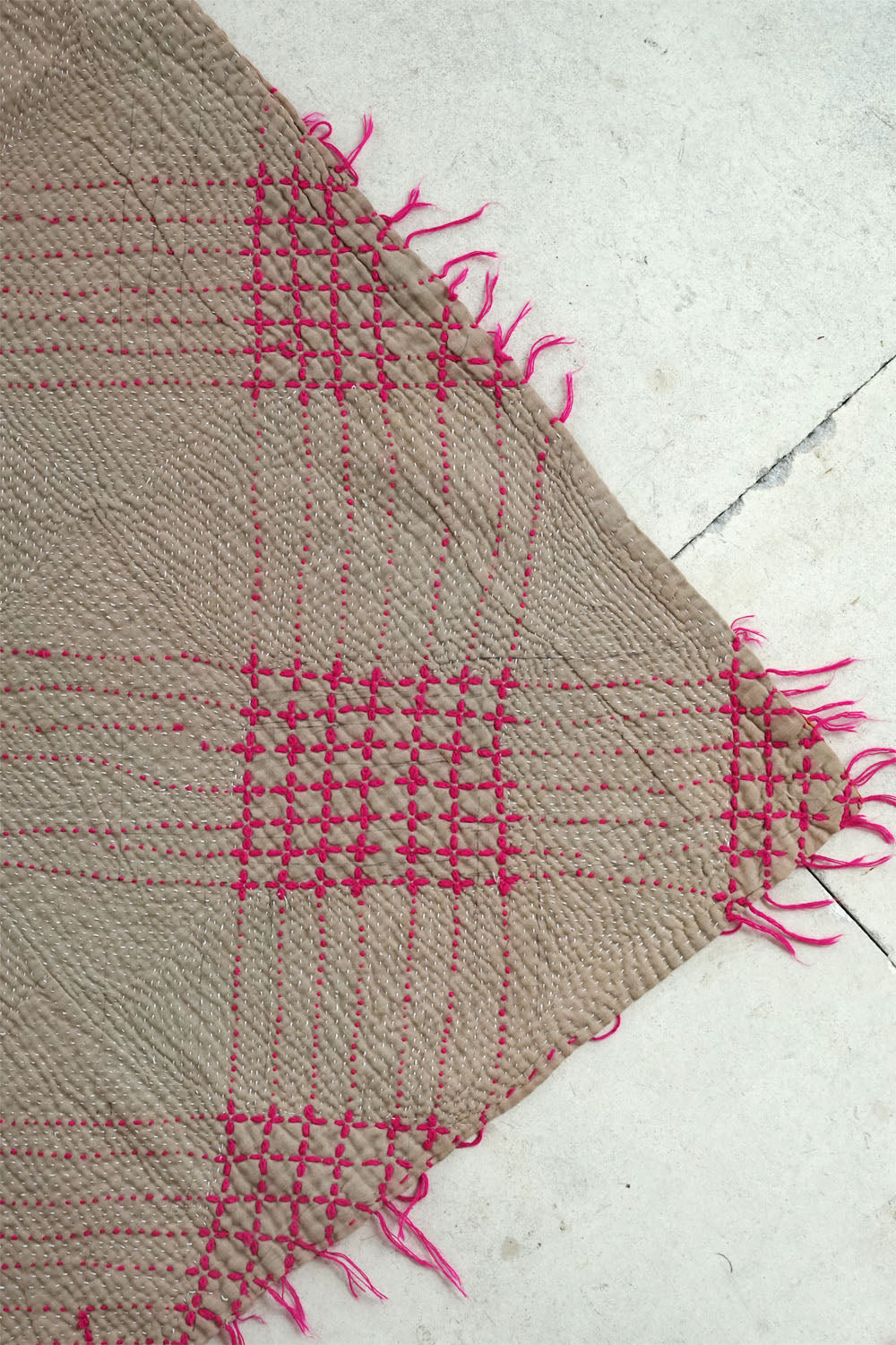 Linen Stripe Shopper