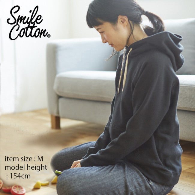 Ladies' SmileCotton 裏毛パーカー