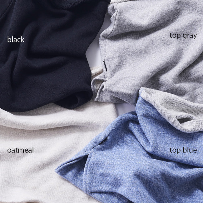 SmileCotton 裏毛トレーナー カラーバリエーション