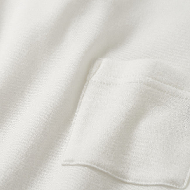 SmileCotton スムースTシャツ 白