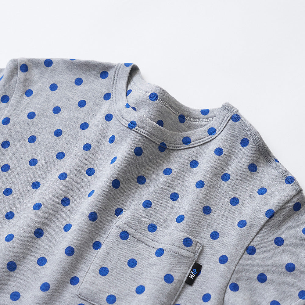 ドットプリントTシャツ