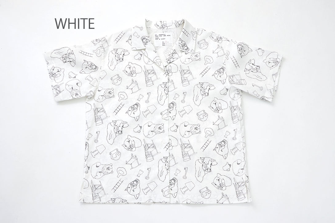 オリジナルアニマルプリントシャツ(womens)