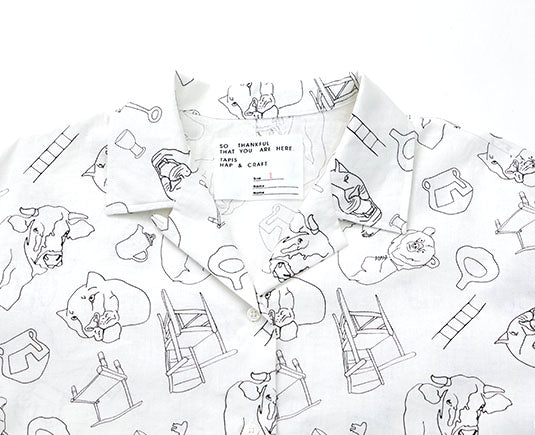 オリジナルアニマルプリントシャツ(womens)
