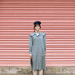オリジナル千鳥柄ビッグカラーワンピース（womens）