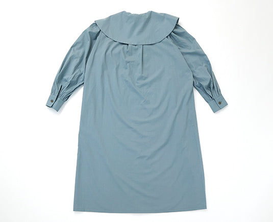 オリジナル千鳥柄ビッグカラーワンピース（womens）