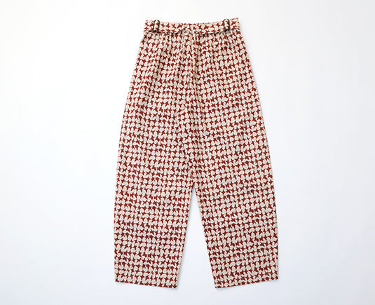 オリジナル千鳥柄パンツ（womens）
