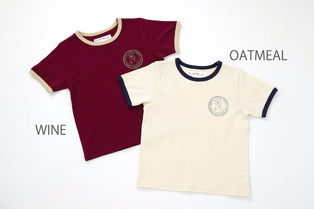 リンガーTシャツ(kids)