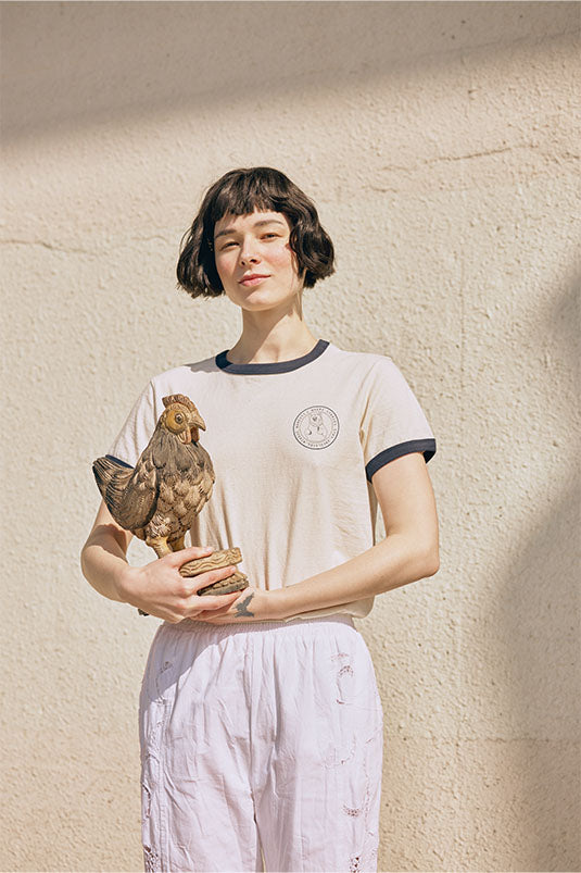 リンガーTシャツ(womens)