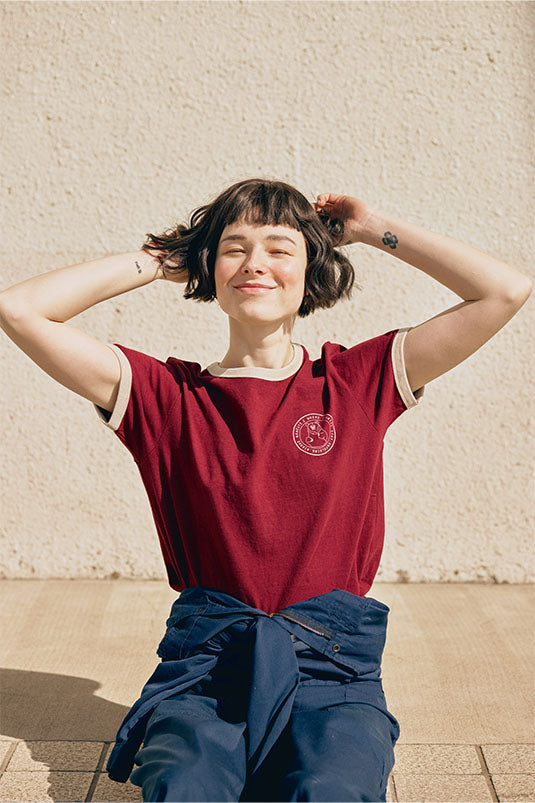リンガーTシャツ(womens)