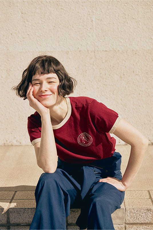 リンガーTシャツ(womens)