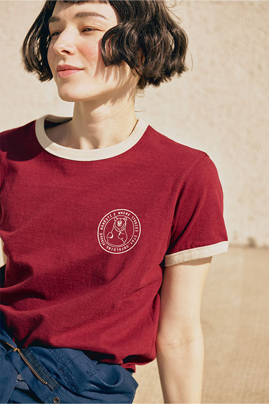 リンガーTシャツ(womens)